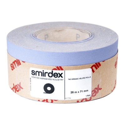 Абразивные рулоны 740 Smirdex Ceramic 70мм х 25м P120