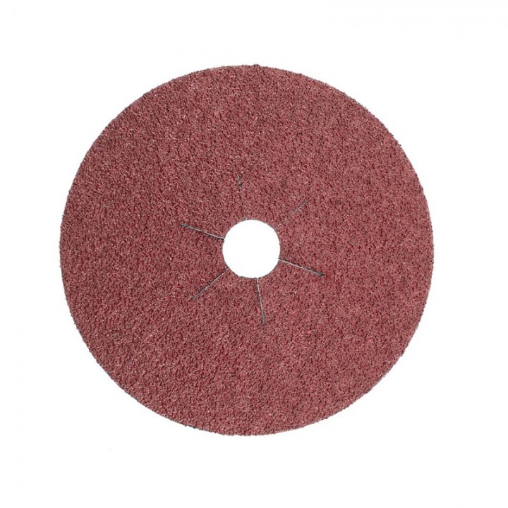 Диск фибровый шлифовальный Fiber Discs Ceramic D=125 мм. Р 80 (шт.)