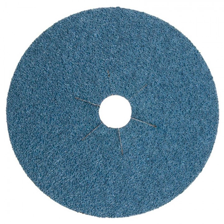 Диск фибровый шлифовальный Fiber Discs Zirconia D=180 мм. Р80 (шт.)