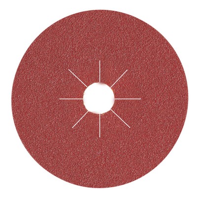 Диск фибровый шлифовальный Fiber Discs Alox D=180мм  Р60 (шт.)