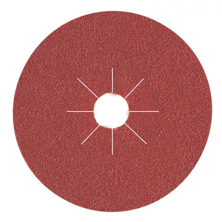 Диск фибровый шлифовальный Fiber Discs Alox D=180мм  Р40 (шт.)