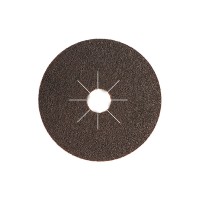 Диск фибровый шлифовальный Fiber Discs Sic D=125мм Р100 (шт.)