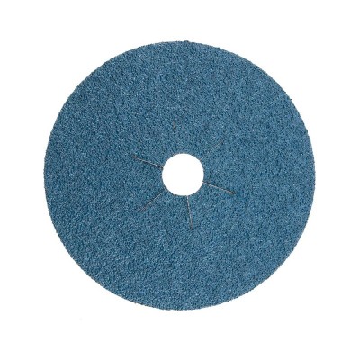 Диск фибровый шлифовальный Fiber Discs Zirconia D=125 мм. Р80 (шт.)