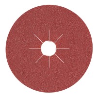 Диск фибровый шлифовальный Fiber Discs Alox D=180мм  Р36 (шт.)